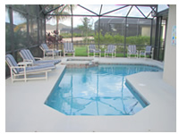 Pool deck